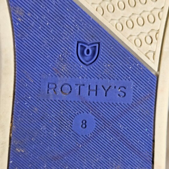 Rothy's Leopard Print Slip-On Sneakers Size 8 - Picture 9 of 9